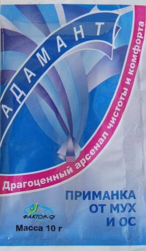 Адамант приманка от мух и ос 10гр от компании ООО "Торговая компания Капитал" - фото 1