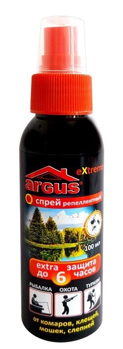 Argus Extreme лосьон-спрей от насекомых 100мл от компании ООО "Торговая компания Капитал" - фото 1