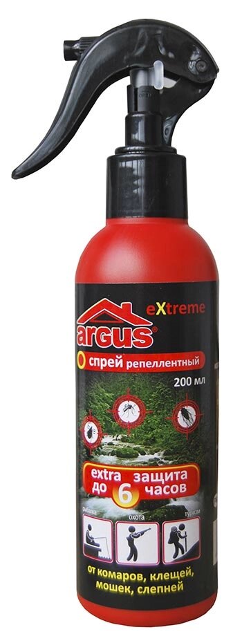 Argus Extreme лосьон-спрей от насекомых 200мл от компании ООО "Торговая компания Капитал" - фото 1