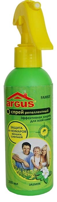 Argus Family лосьон-спрей от комаров 200мл от компании ООО "Торговая компания Капитал" - фото 1