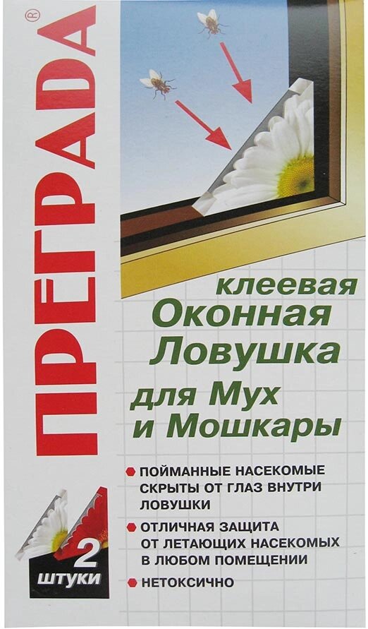 Преграда оконная от мух и мошкары (уголок) от компании ООО "Торговая компания Капитал" - фото 1