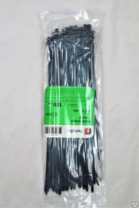 Хомут-стяжка КСС 5х300 Черный (упаковка 100 шт.) FF