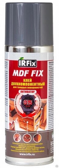 Клей двухкомпонентный IRFIX MDF FIX 200ml+50g от компании ООО "Компания Промметиз" - фото 1