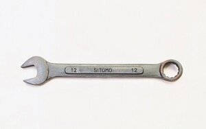 Ключ гаечный комбинированный оксидный 12х12 Sitomo