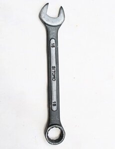 Ключ гаечный комбинированный оксидный 15х15 Sitomo