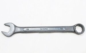 Ключ гаечный комбинированный оксидный 19х19 Sitomo