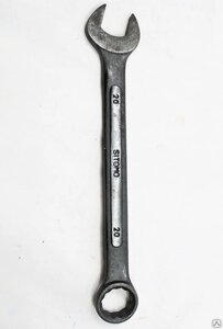 Ключ гаечный комбинированный оксидный 20х20 Sitomo