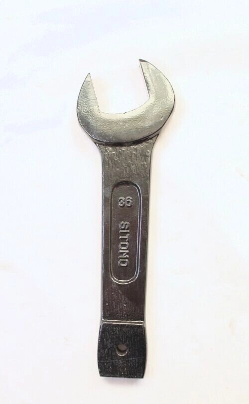 Ключ гаечный рожковый односторон. ударный оксид. 36 Sitomo от компании ООО "Компания Промметиз" - фото 1