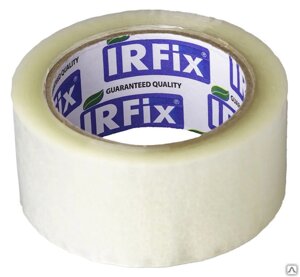 Лента липкая упаковочная прозрачная 48 мм х 55 м IRFIX