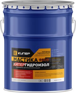 Мастика резино-битумная Гидроизол Кипер 20 л