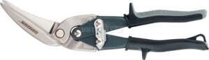 Ножницы по металлу 270 мм PIRANHA прямой и левый проходной рез, сталь-CrMo двухкомпонентные рукоятки GROSS