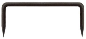 Скоба круглая строительная d6 70х150