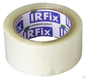Лента клейкая упаковочная прозрачная 48 мм, 120 м IRFix