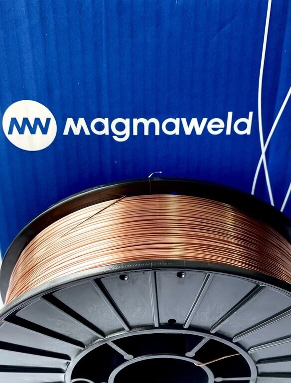 Проволока 1,2 мм сварочная омеднен. MG2 (D200 RND) MAGMAWELD (5 кг) от компании ООО "Компания Промметиз" - фото 1