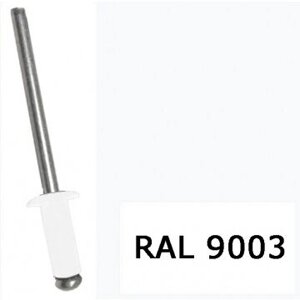 Заклепка вытяжная алюминий-сталь 4,0х10 ZK RAL9003