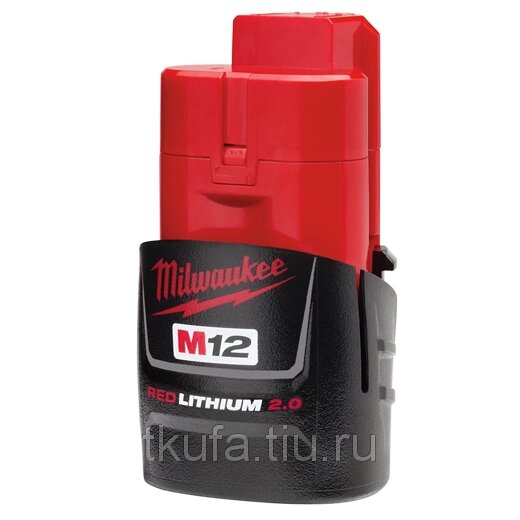 Аккумулятор М12 В2, 2.0 А/ч Li-ion Milwaukee - доставка