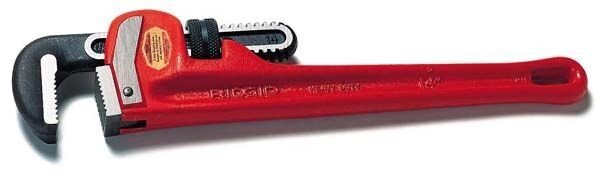 Прямой трубный ключ RIDGID от компании ООО «ПромКомплект» - фото 1