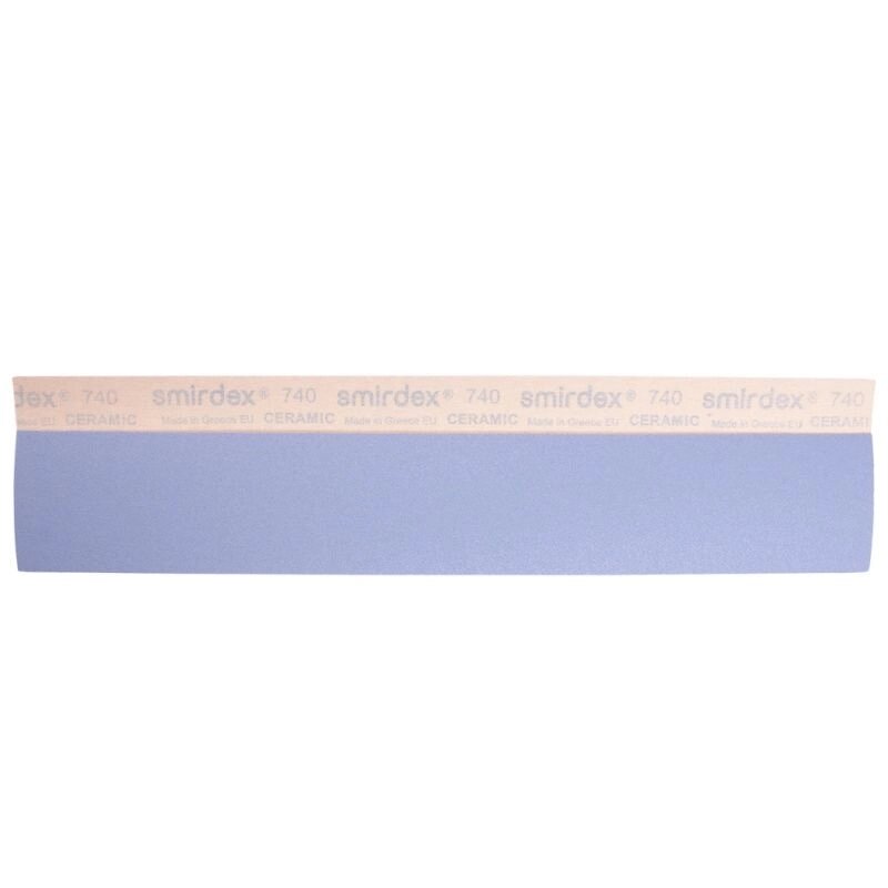 P100 70*400мм SMIRDEX Ceramic Velcro 740 Абразивные полоски, без отверстий от компании ООО «ВЕКТРА» - фото 1
