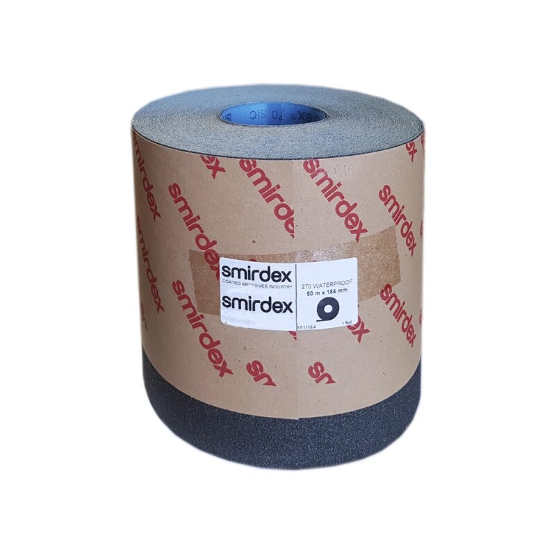 P100 Абразивная бумага в рулонах SMIRDEX 270, 184мм*50м от компании ООО «ВЕКТРА» - фото 1