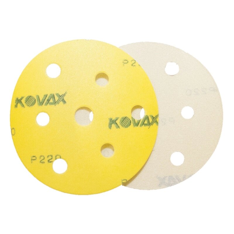 P150 125мм KOVAX Max Film Абразивный круг, с 7 отверстиями от компании ООО «ВЕКТРА» - фото 1