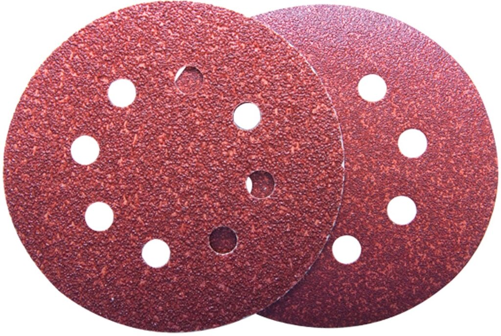 P150 125мм SMIRDEX 330 Duroflex Абразивный шлифовальный круг, с 8 отверстиями от компании ООО «ВЕКТРА» - фото 1