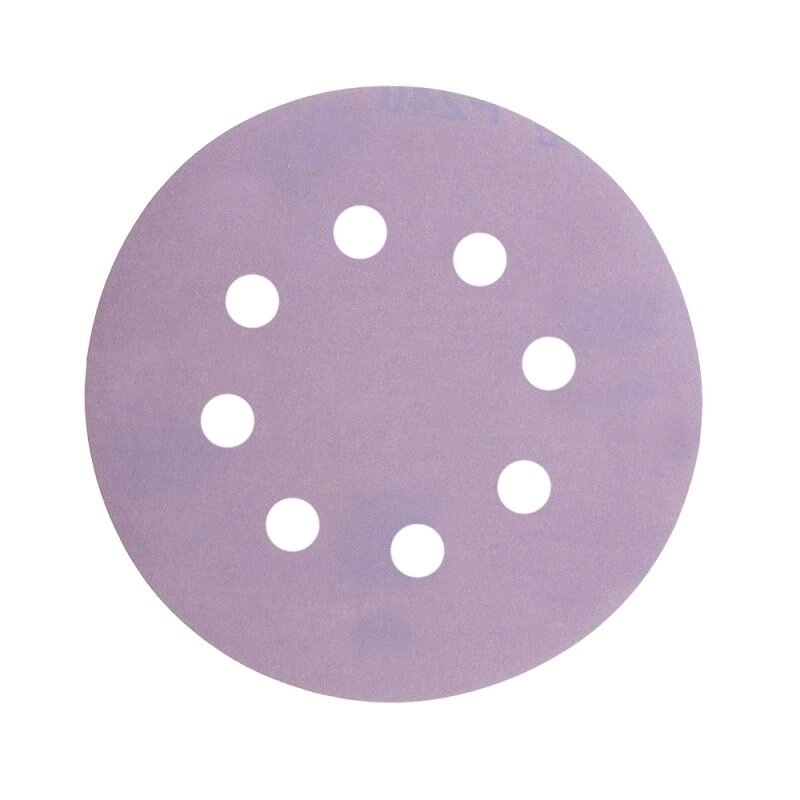 P150 125мм SMIRDEX Ceramic Velcro Discs 740 Абразивный круг, с 8 отверстиями от компании ООО «ВЕКТРА» - фото 1