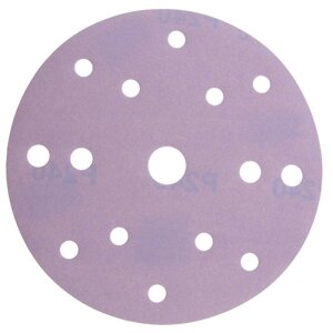 P180 150мм SMIRDEX Ceramic Velcro Discs 740 Абразивный круг, с 15 отверстиями