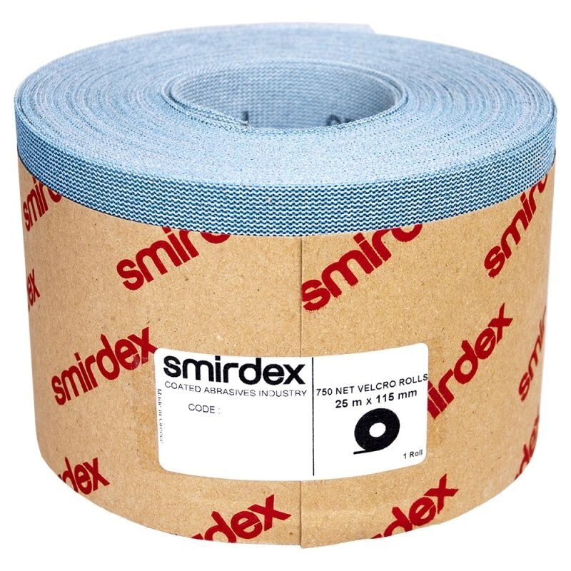P60 115мм*25м SMIRDEX Net Velcro 750 Абразивная сетка в рулонах от компании ООО «ВЕКТРА» - фото 1
