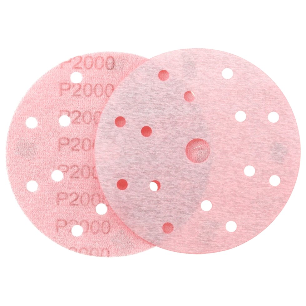 P600 150мм ISISTEM IFILM Red Абразивный круг, с 15 отверстиями от компании ООО «ВЕКТРА» - фото 1