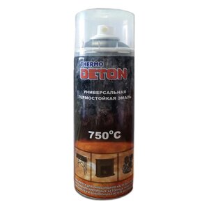 Синяя DETON THERMO Автоэмаль термостойкая (аэрозольная краска) , уп. 520мл