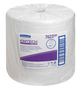 KIMBERLY-CLARK Kimtech Pure Салфетка протирочная, белая, уп. 34*38см*600шт