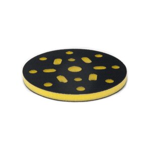Подложка промежуточная 150 mm T10mm STANDARD на липучке, 15отв, желтая жесткая ICAR H YELLOW