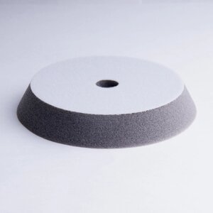 Полировальный круг из поролонa D130/150 mm конус T25 mm экстра-жесткий серый - Conus Grey