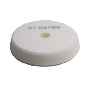 GT SISTEM Полировальный круг из поролонa D 150/160 mm конус T30 mm мягкий белый Conus White