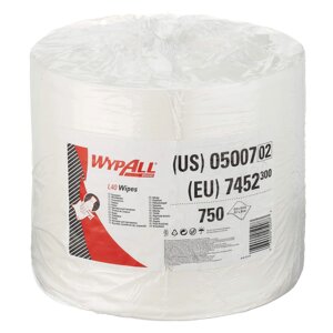 KIMBERLY-CLARK WypAll L40 Бумажные полотенца, белые, уп. 34*31,5см*750шт