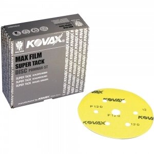 152мм KOVAX Max Film, Yellow film Абразивный круг, с 7 отверстиями