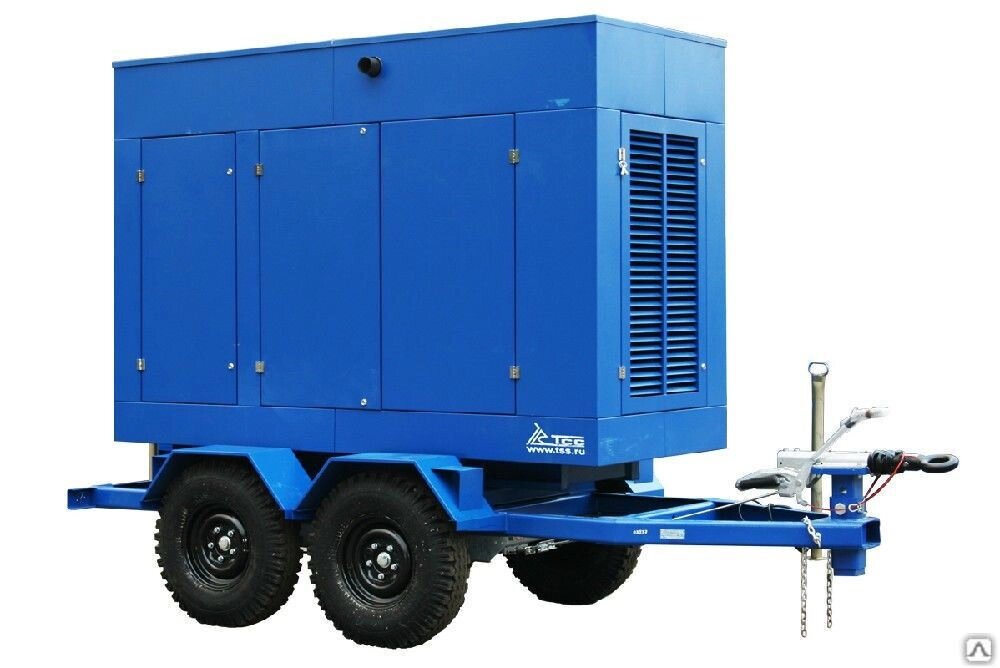 Передвижной дизельный генератор 150 кВт с АВР TTd 210TS CTAMB ##от компании## ООО «Строительное оборудование» - ##фото## 1