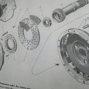 Барабан Муфты Реверс редуктор на двигатель 3Д12 (сб. 1225-03-1)