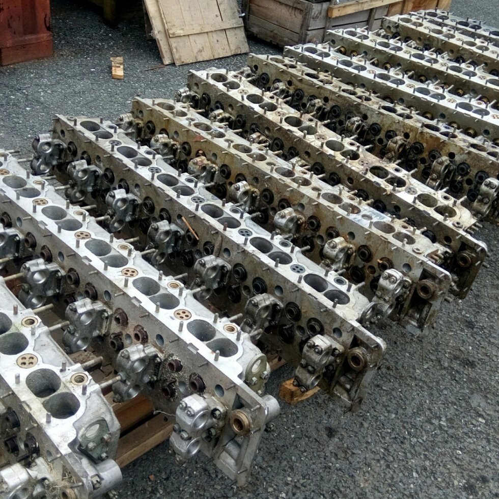 Головка блока левая на двигатель 1Д12 (1206-34-1) от компании Тех-Деталь96 - фото 1