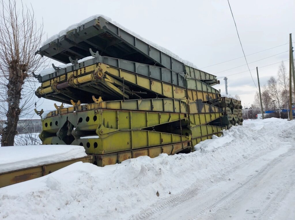 Мост ТММ-3 пролет моста 10 метров с опорой от компании Тех-Деталь96 - фото 1