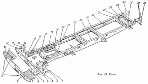 Рама ГАЗ 66-01-2800010