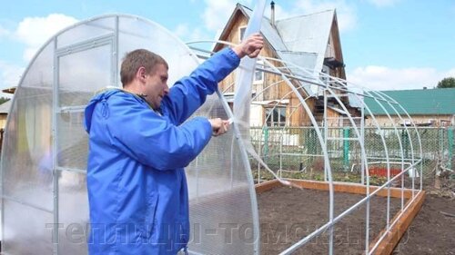 Монтаж теплиц из поликарбоната своими руками - сборка парников самостоятельно