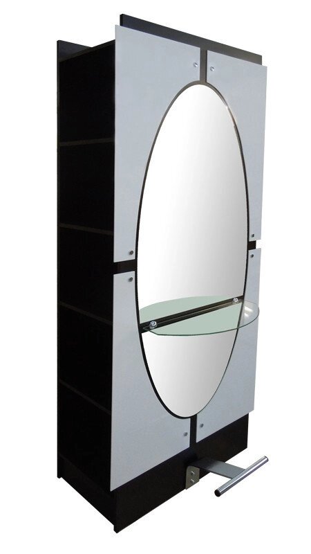 Парикмахерское зеркало Овал двухстороннее от компании СпаТех - фото 1