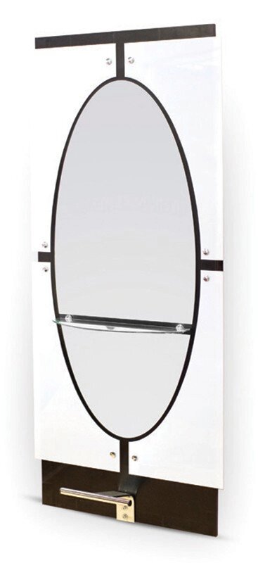 Парикмахерское зеркало Овал от компании СпаТех - фото 1