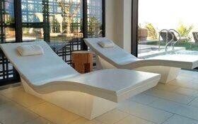 Лежак для СПА зоны или турецкой бани Lounger TWO Plus EOS
