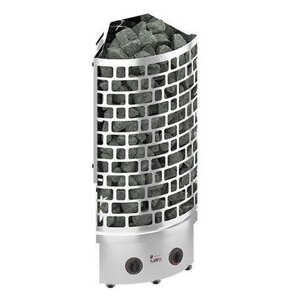 Электрическая печь DRAGONFIRE HEATER KING, угловая, С ВЫНОСНЫМ БЛОКОМ управления, 6 КВТ, DRFT3-60NS-CNR-P SAWO