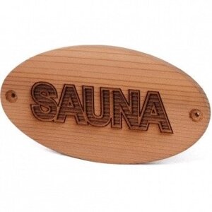 SAWO Табличка "SAUNA" 950-D