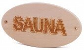 SAWO Табличка "SAUNA" 950-A