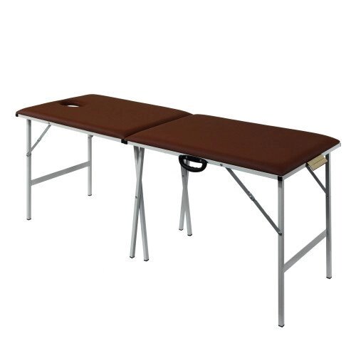 Металлический раскладной массажный стол 185х62см - распродажа