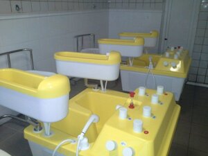 Специальная фурнитура для агрессивной воды для камерных ванн